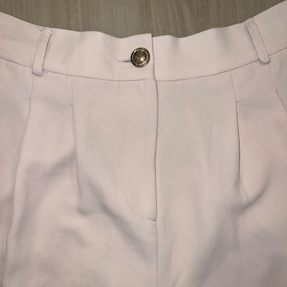 River Island Women’s Pink Wide Leg High Waist Tailored Pants Size 14 Work Office - Picture 6 of 14
